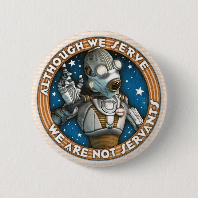 Robots' Union Button (Front)