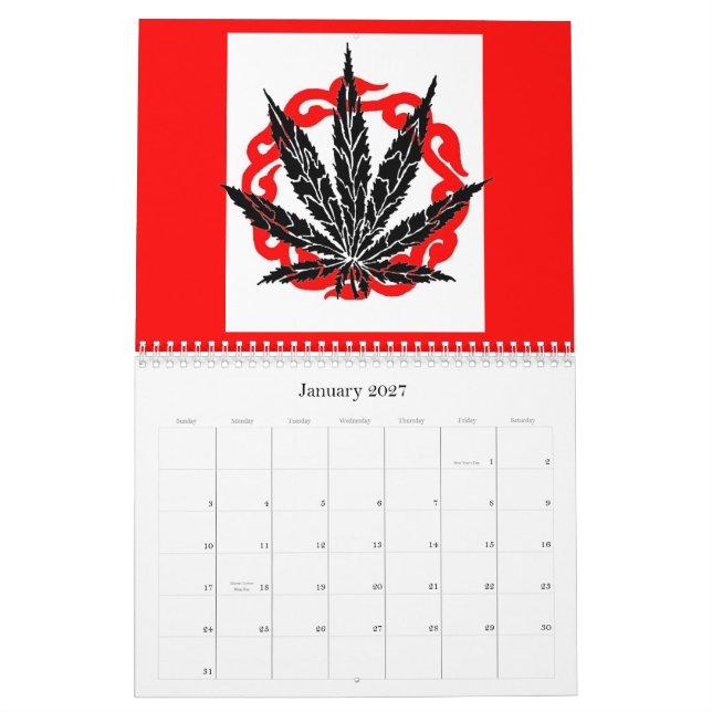 Rob's Calendar (Jan 2027)