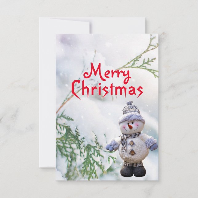 Roc around the Christmas tree Card (Front)