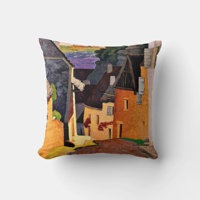 Rocamadour Landscape, Felix Vallotton painting Cushion (Front)