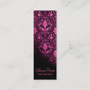 "Roccoco" (skinny) Home Staging Interior Designer Mini Business Card