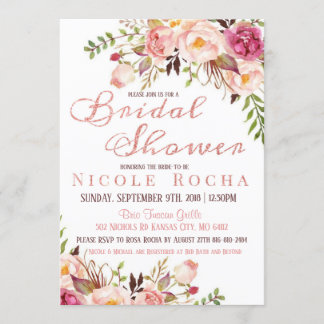 Rocha Bridal Shower Invitation