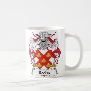 Rocha Family Crest Coffee Mug