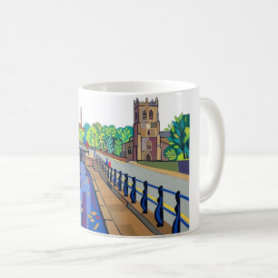 Rochdale Canal & Christ Church, Sowerby Bridge Coffee Mug