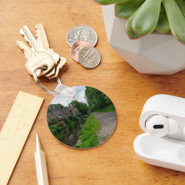 Rochdale Canal, Luddendenfoot Key Ring (Desk)