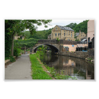 Rochdale Canal, Luddendenfoot Photo Print