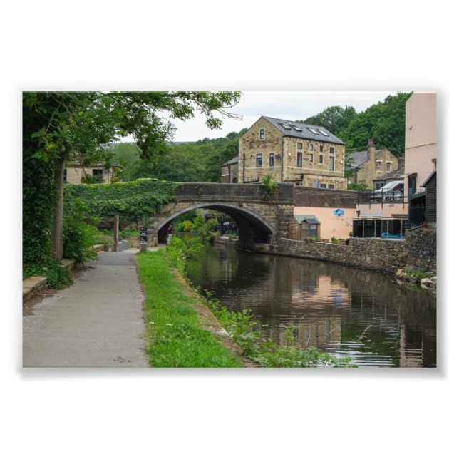 Rochdale Canal, Luddendenfoot Photo Print (Front)