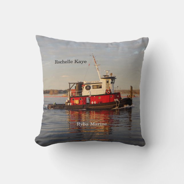Rochelle Kaye square pillow (Front)