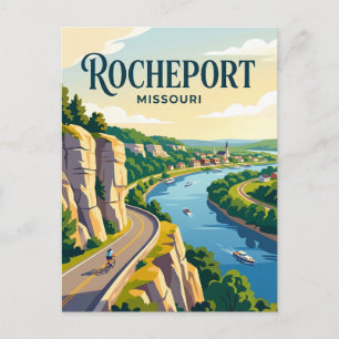 Rocheport Missouri Postcard