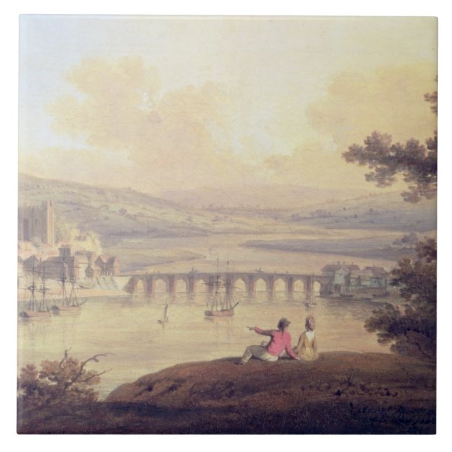 Rochester, 1799 (oil on canvas) ceramic tile (Front)