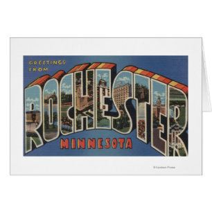 Rochester, Minnesota - Large Letter Scenes