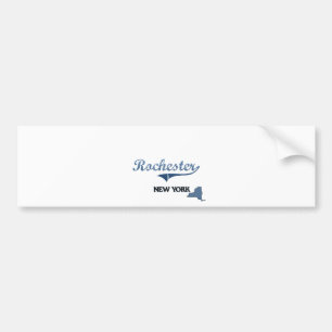 Rochester New York City Classic Bumper Sticker