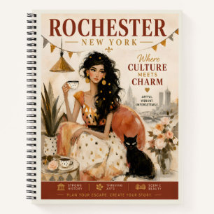 Rochester New York Cultural Charm Notebook