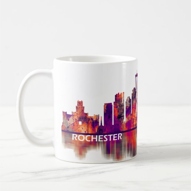 Rochester New York Skyline Coffee Mug (Left)