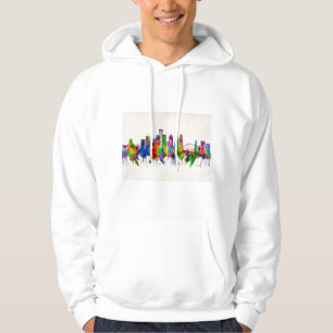 Rochester New York Skyline Hoodie