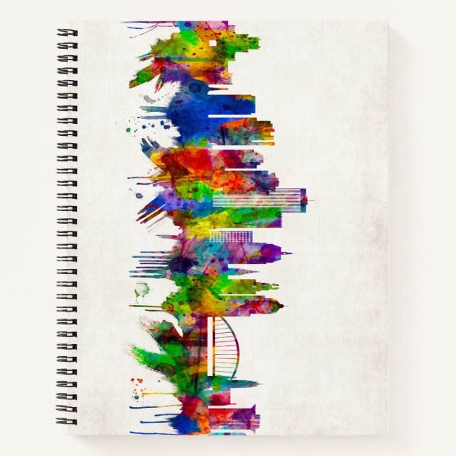 Rochester New York Skyline Notebook (Front)
