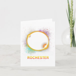 Rochester New York Total Solar Eclipse April 8 202 Card