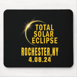 Rochester Ny Solar Eclipse 2024 Total Solar Eclips Mouse Pad