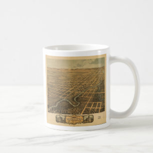 Rochester Olmsted County Minnesota (1869) Coffee Mug