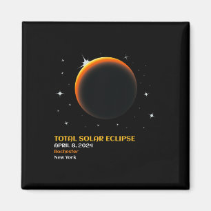 Rochester Solar Eclipse 2024 Totality April 8  Magnet