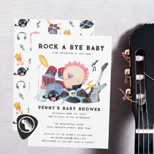 Rock A Bye   Rock & Roll Baby Shower