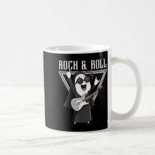 Rock & Roll Fun Graphic Illustration Coffee Mug