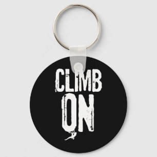 Rock And Mountain Climbing Lover Gift For Climber  Key Ring