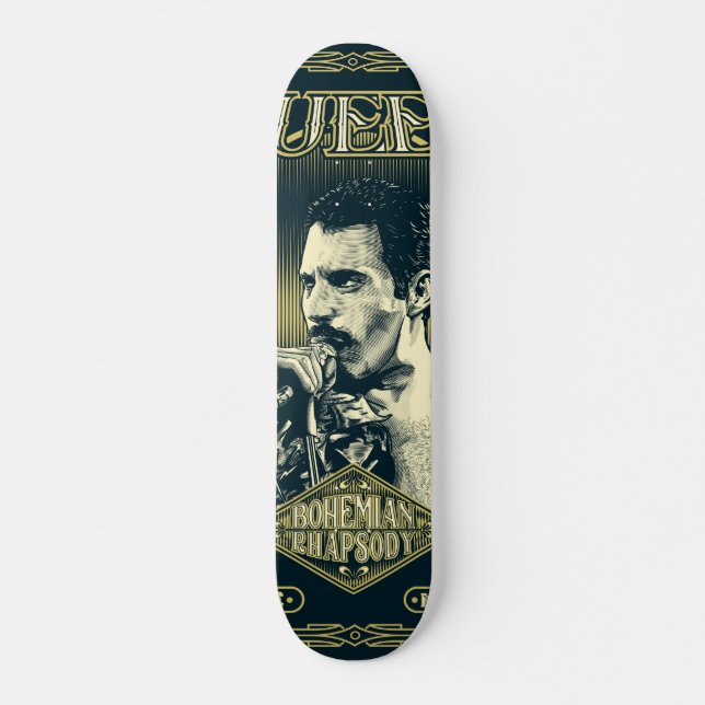 Rock and old / Queen Skateboard (Front)