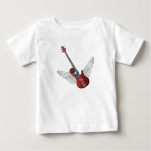 Rock and Roll Angel Bass Baby T-Shirt