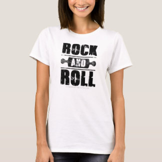 Rock And Roll Baking Shirt - Black Print