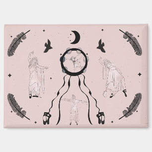 Rock and Roll Ballerina II Magnet