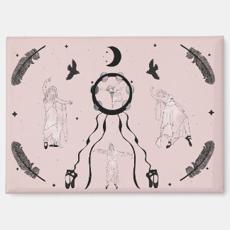 Rock and Roll Ballerina II Magnet