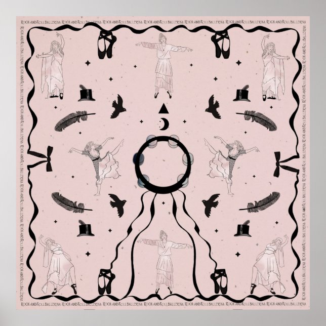 Rock and Roll Ballerina II Poster (Front)