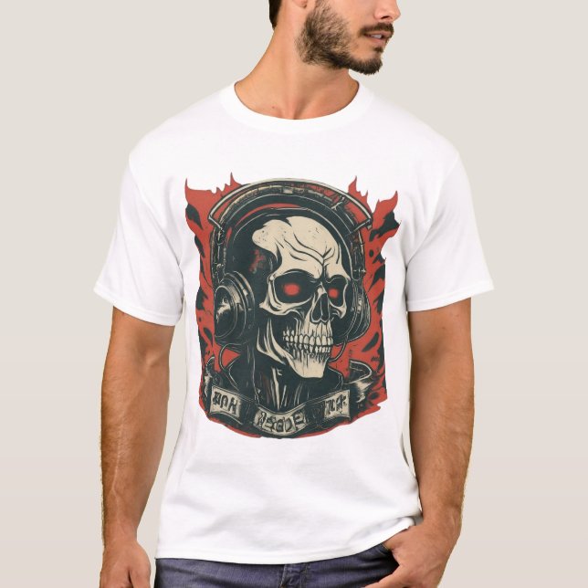 rock and roll band logo T-Shirt (Front)