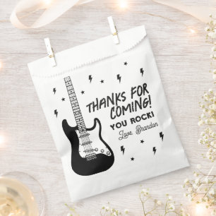 Rock and Roll Birthday Party Favour Bag