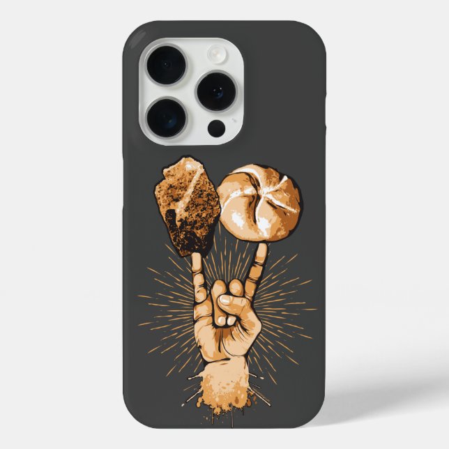Rock and Roll Case-Mate iPhone Case (Back)