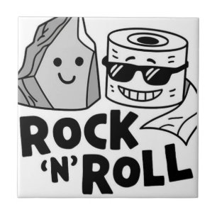 Rock and Roll Ceramic Tile