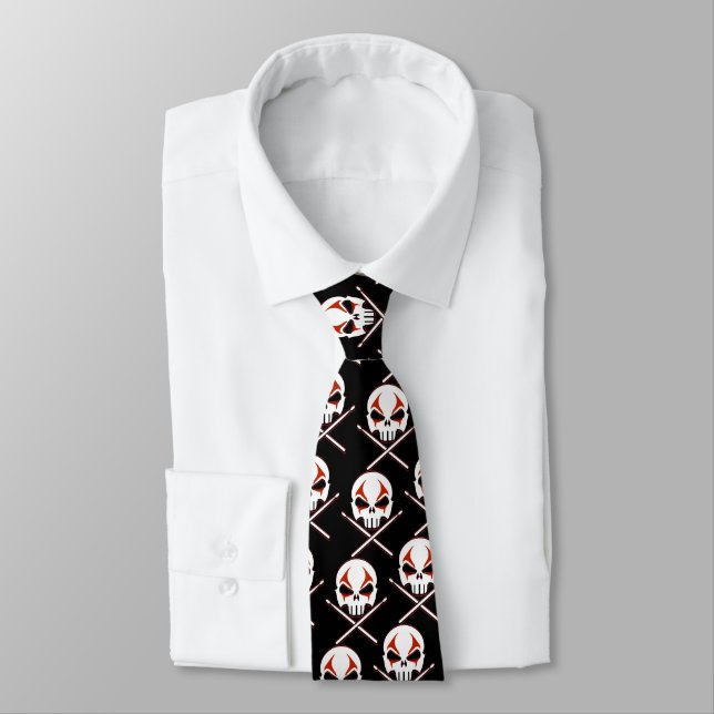 Rock and Roll Death Metal Tie (Tied)