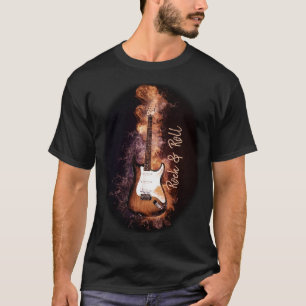 Rock and Roll Electric Guitar Rock and Roll T-Shirt