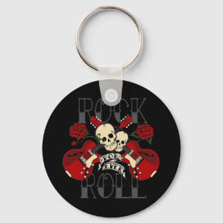 Rock and Roll Forever Keychain