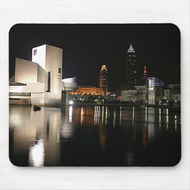 Rock and Roll Hall of Fame Cleveland Ohio Mouse Pad (Front)