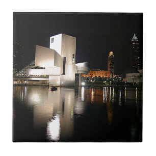 Rock and Roll Hall of Fame & Museum, Cleveland OH Ceramic Tile