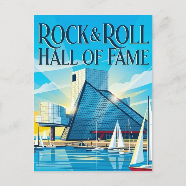 Rock and Roll Hall Postcard (Front)