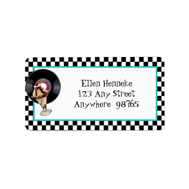 Rock and Roll Label (Front)