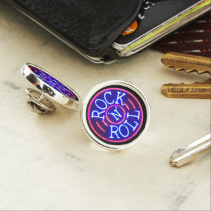 Rock and Roll Lapel Pin