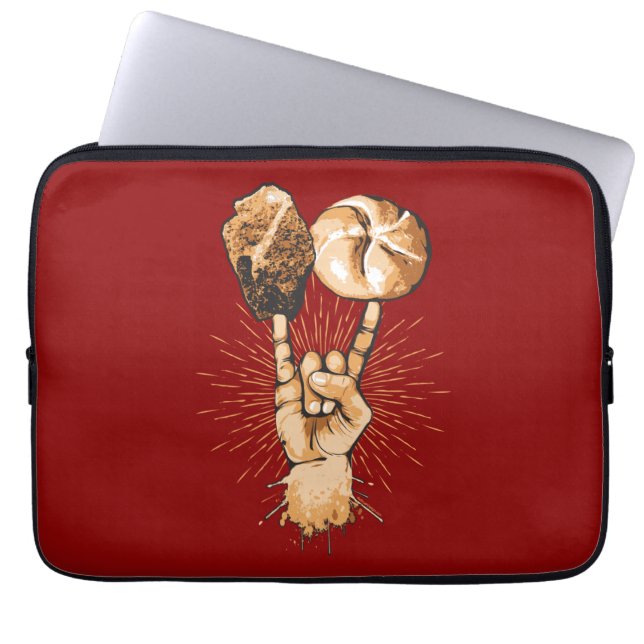 Rock and Roll Laptop Sleeve (Front)