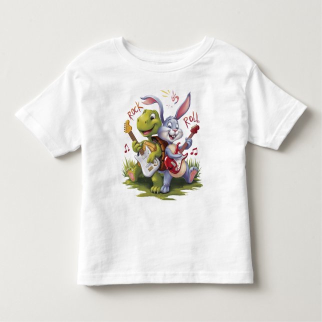 Rock And Roll Melodic Harmony Toddler T-Shirt (Front)