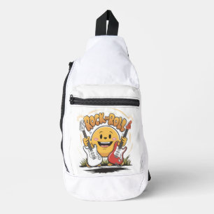 Rock And Roll Musical Juggler Sling Bag