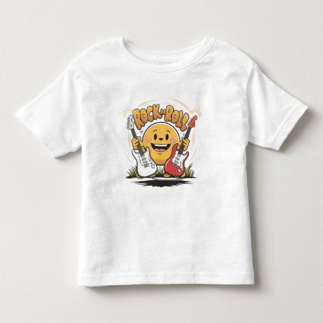 Rock And Roll Musical Juggler Toddler T-Shirt (Front)