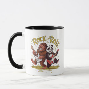 Rock And Roll  Musical Pandemonium Mug